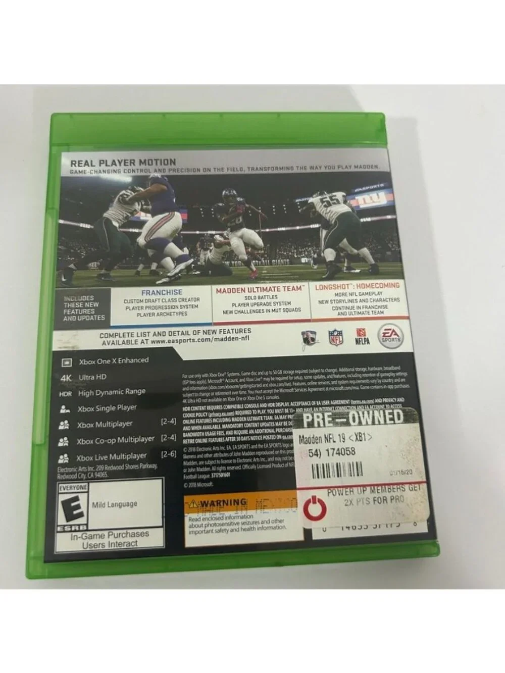 Xbox One Madden Lot of 3 NFL 19 + 18 + 17 Deluxe Edition Video Game Complete